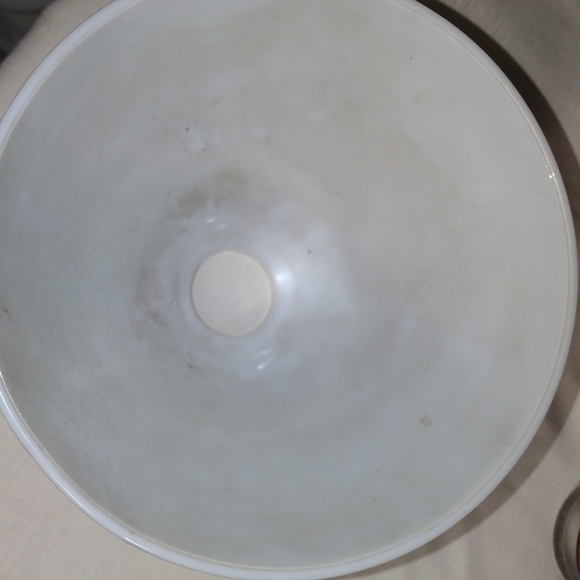 Vintage CORNING white waffle pattern glass lamp diffuser torchiere no. 820120 - Picture 3 of 5